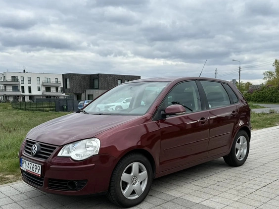 Volkswagen Polo cena 14900 przebieg: 180000, rok produkcji 2008 z Poznań małe 326